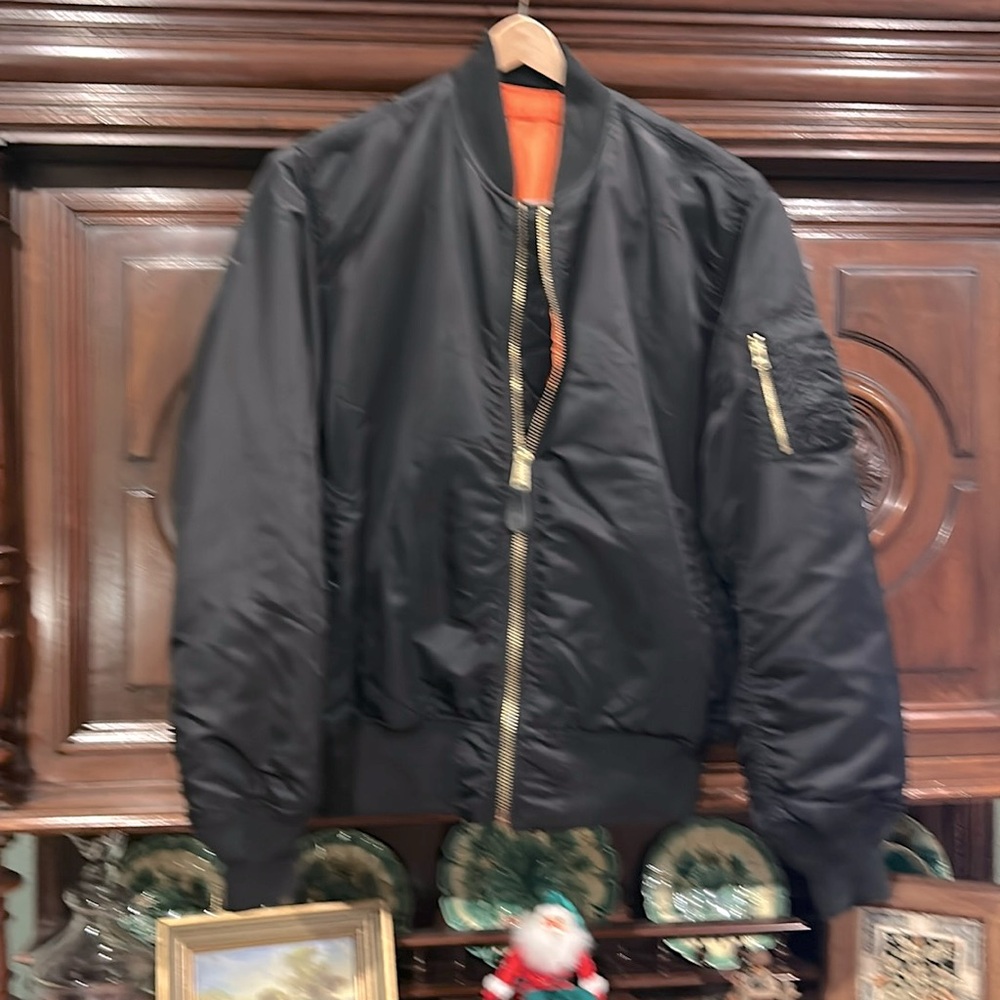 Alpha Industries Man’s Intermediate Flyer’s Jacket MA-1 in size XLT